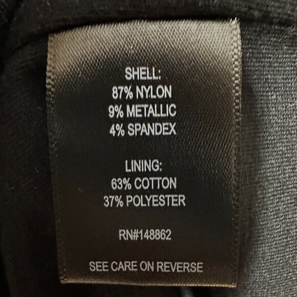 Torrid Black & Silver Sparkle Bomber Jacket – Size 4X - Picture 9 of 11